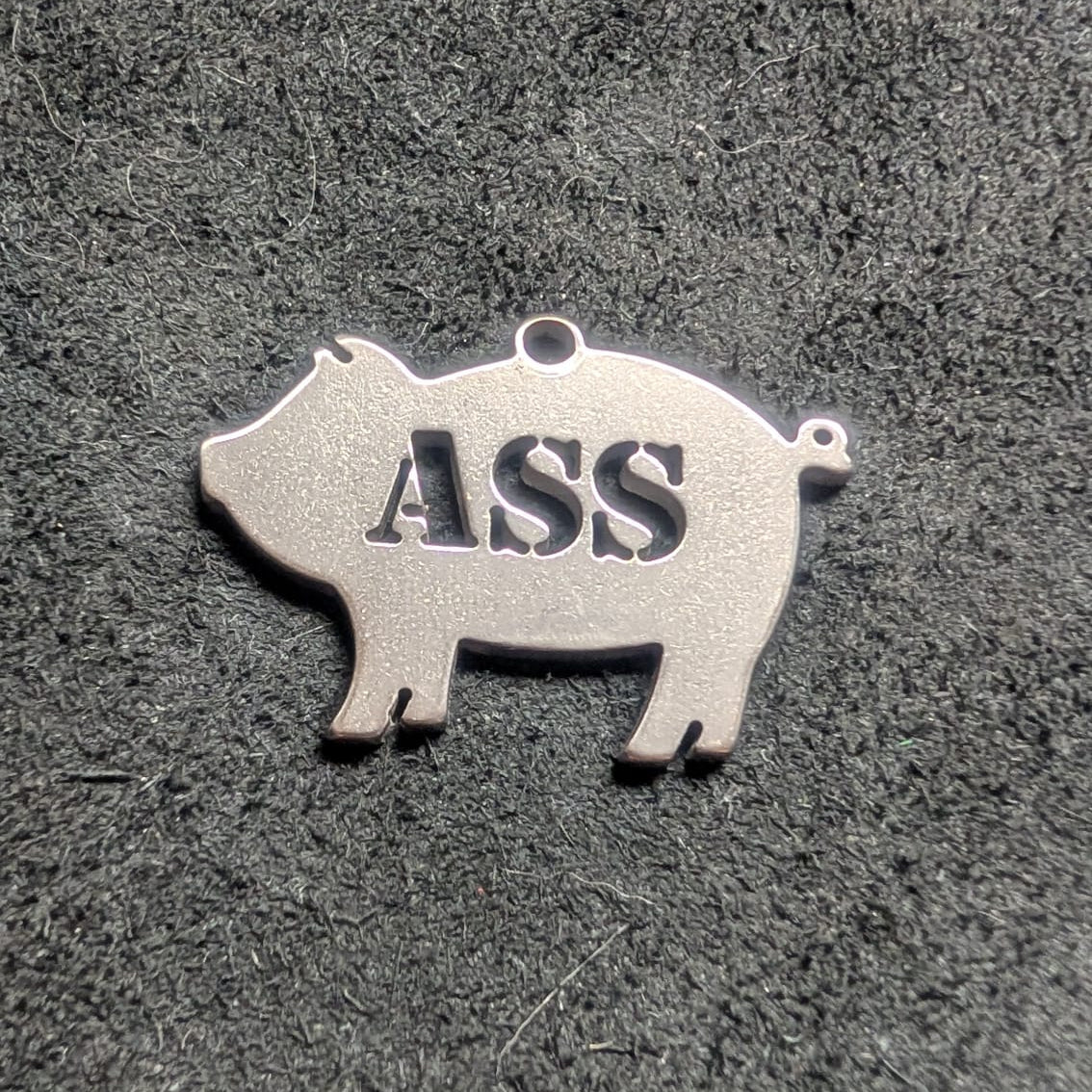 Ass Pig Tag