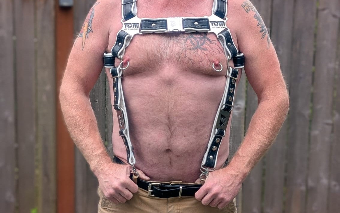Cockeye Kink x Tom of Finland Foundation Collection: Deluxe "Tom of Finland Logo" Backplate