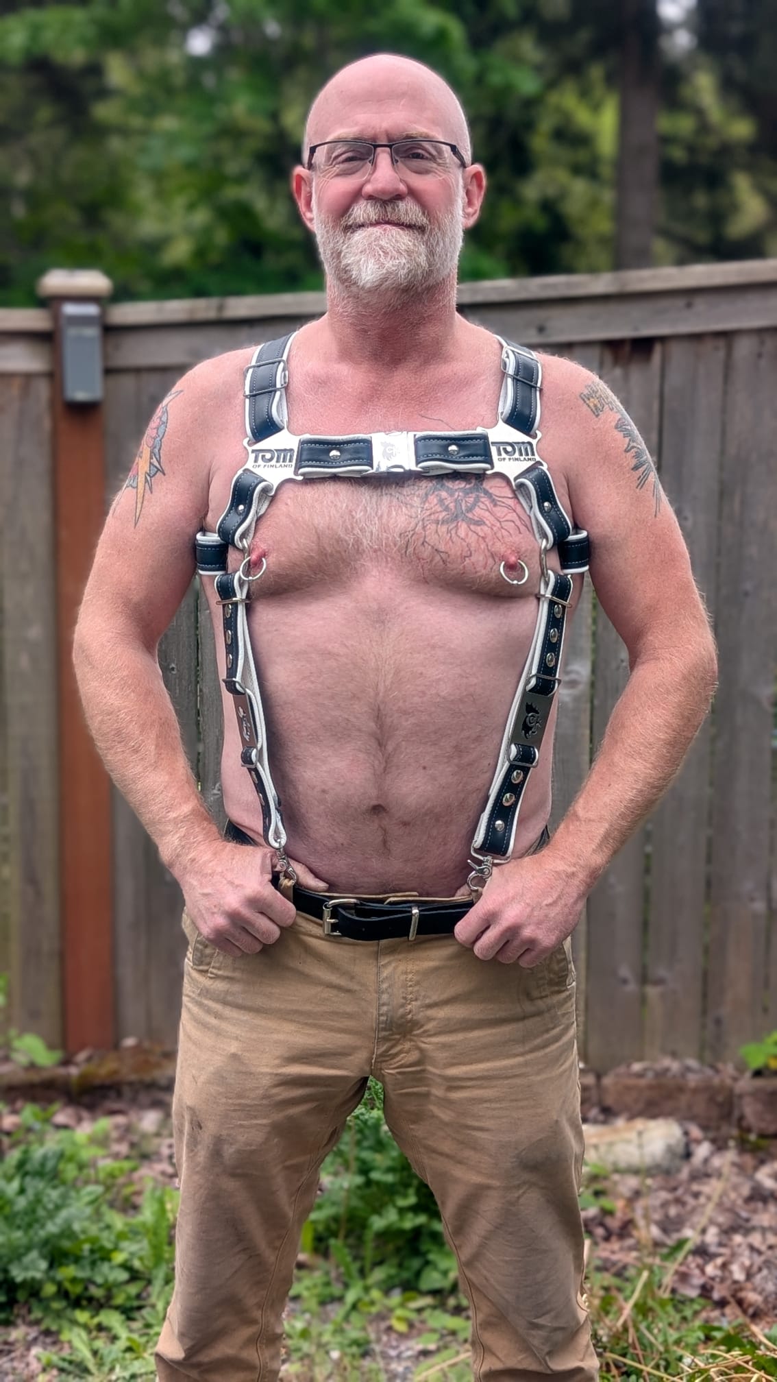 Cockeye Kink x Tom of Finland Foundation Collection: Deluxe "Tom of Finland Logo" Backplate