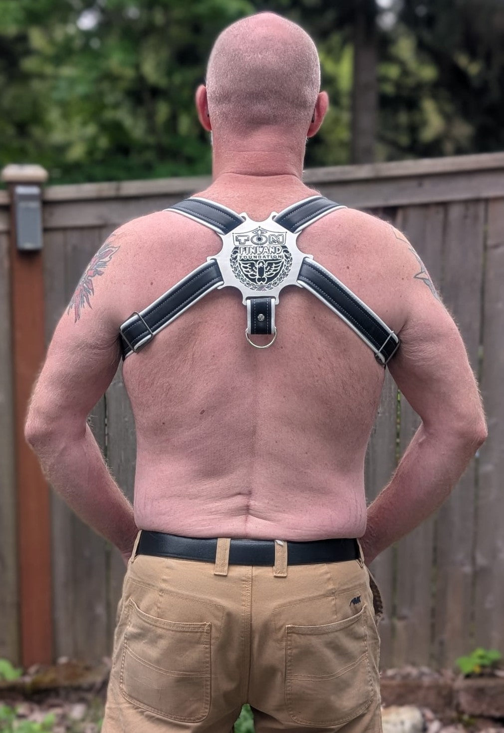 Cockeye Kink x Tom of Finland Foundation Collection: Deluxe "Tom of Finland Logo" Backplate