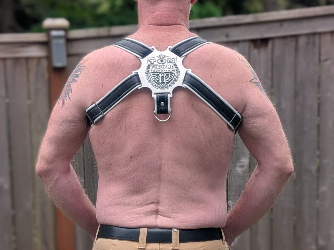 Cockeye Kink x Tom of Finland Foundation Collection: Deluxe "Tom of Finland Logo" Backplate