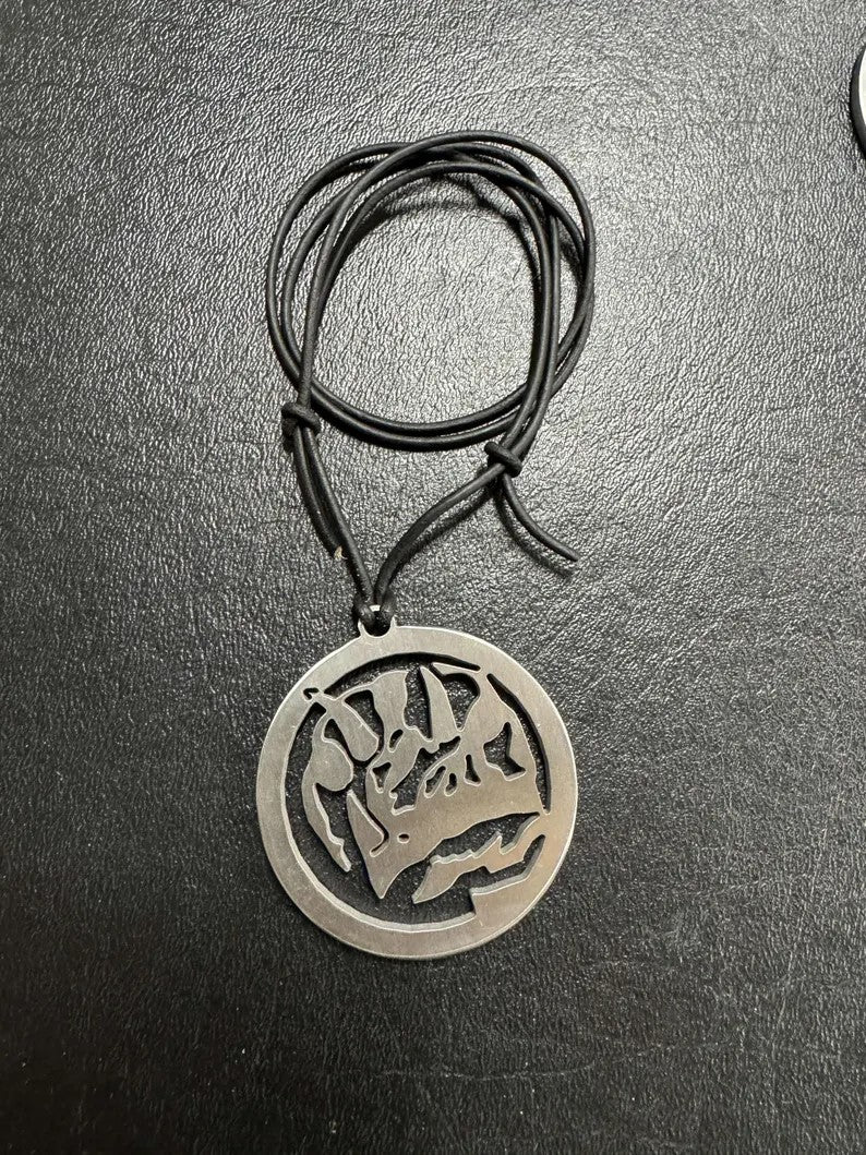 Triceratops Coin Pendant