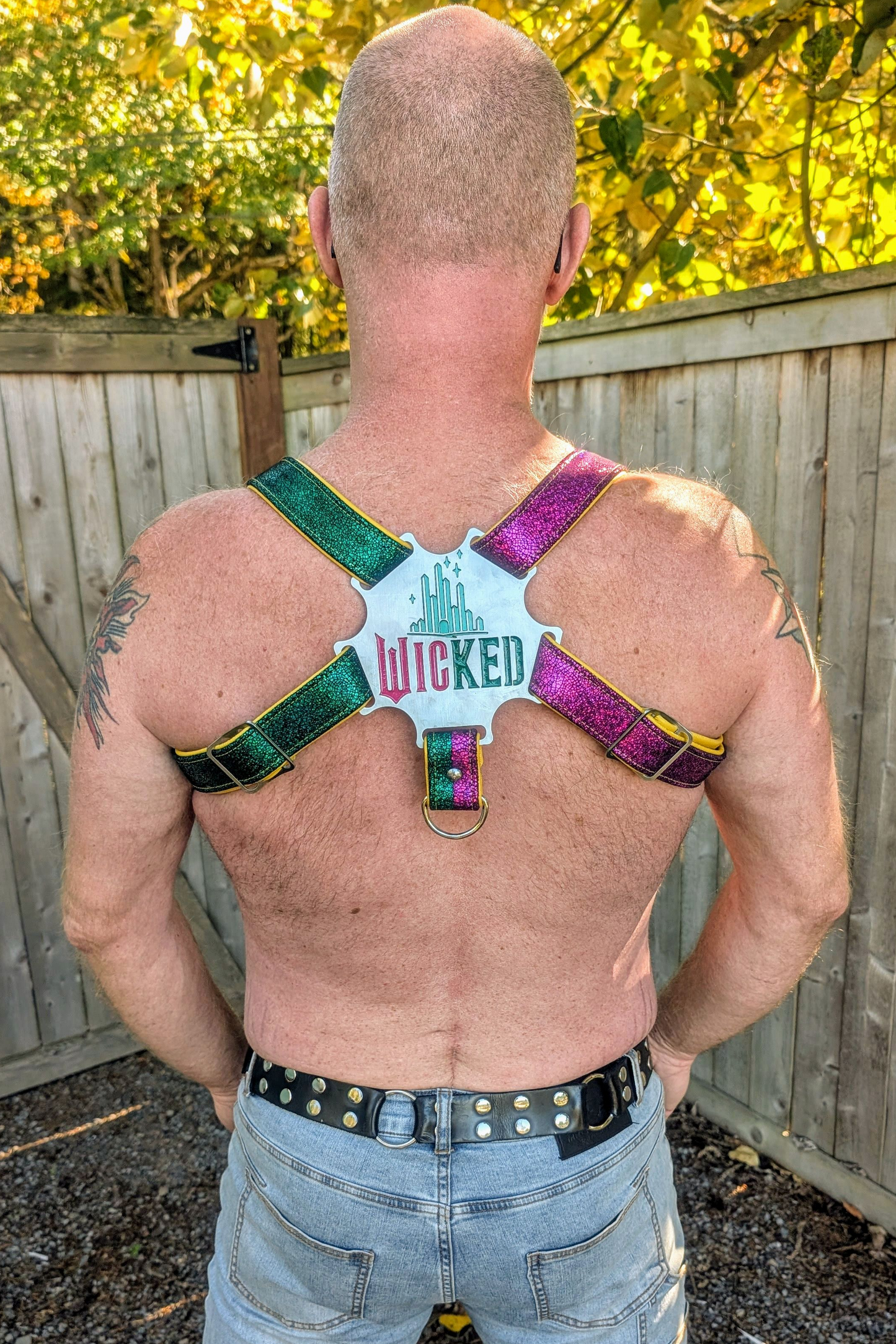 Cockeye Kink: Deluxe "Pink and Green Witch" Backplate