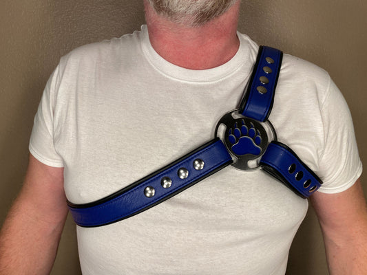 Bear Themed Asymmetrical Harness
