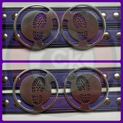 Bootprint Themed Asymmetrical Harness