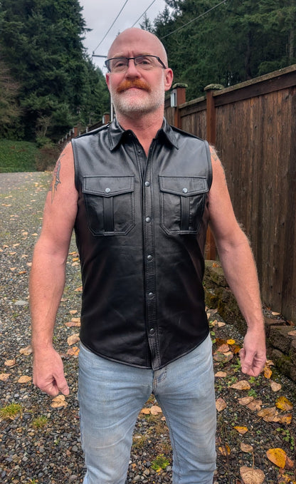 Sleeveless Uniform Shirt