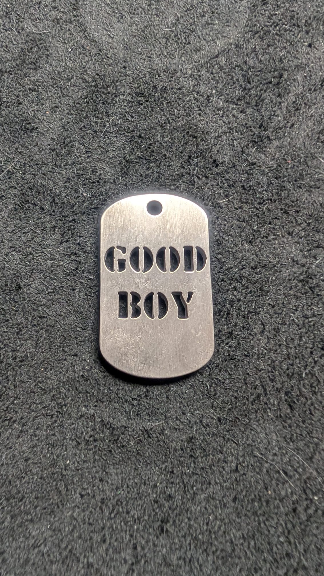 Good Boy Dog Tag