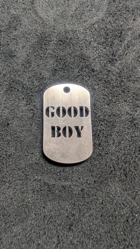 Good Boy Dog Tag