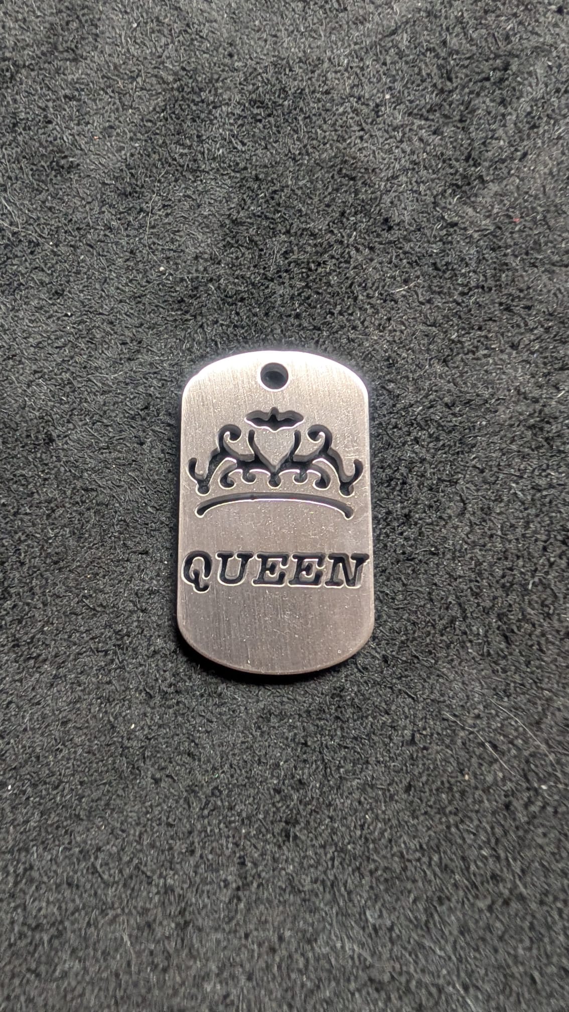 Queen Dog Tag