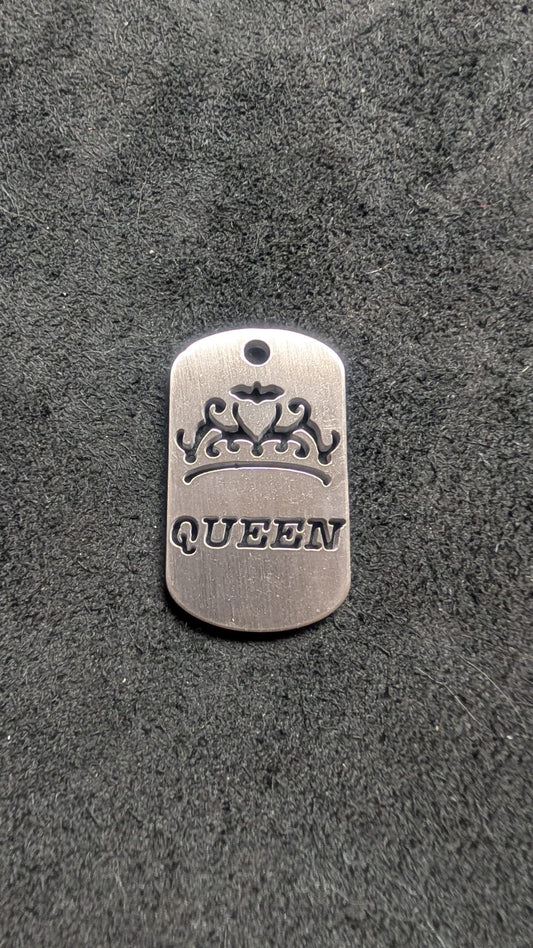 Queen Dog Tag