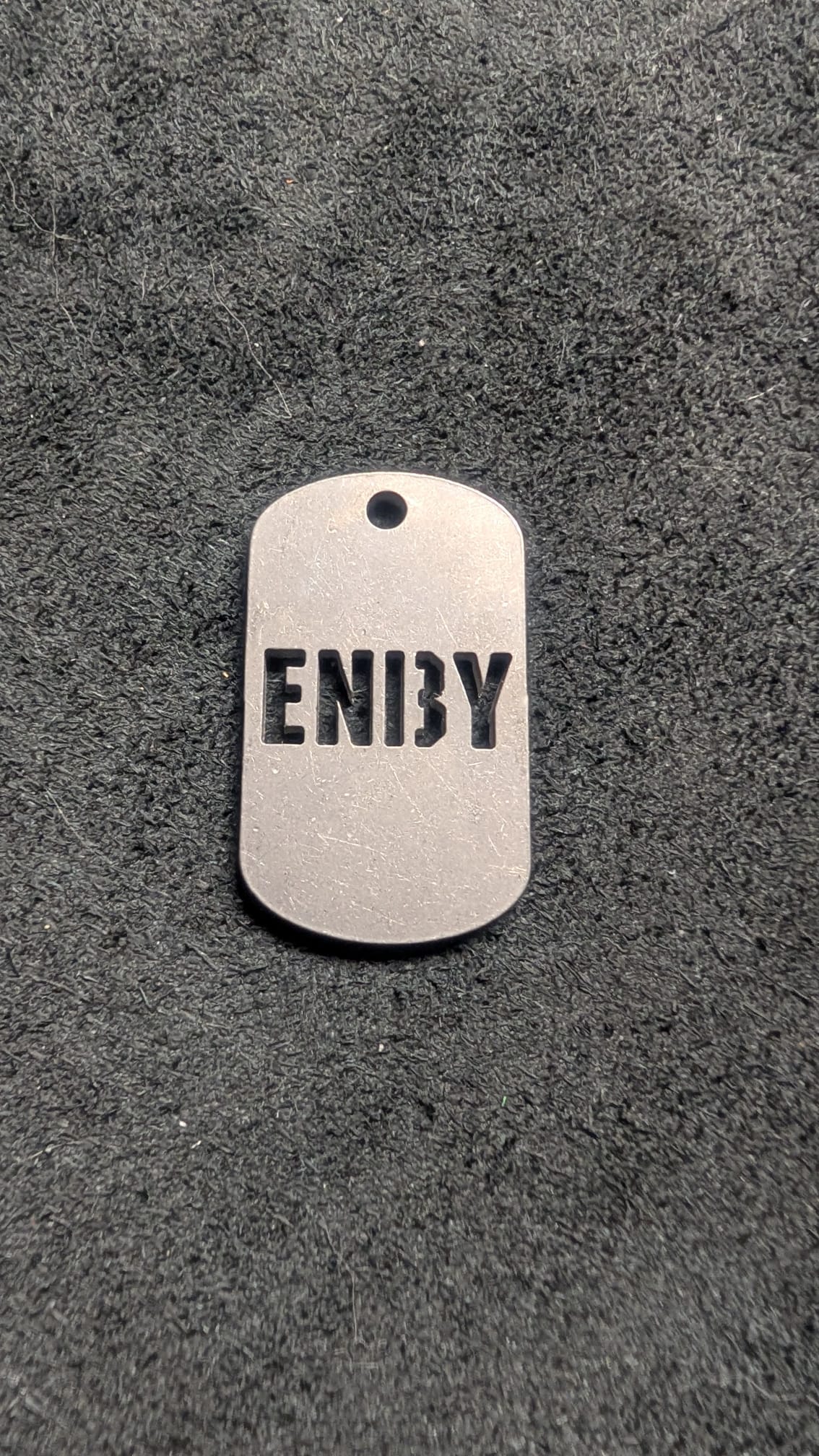Enby Dog Tag