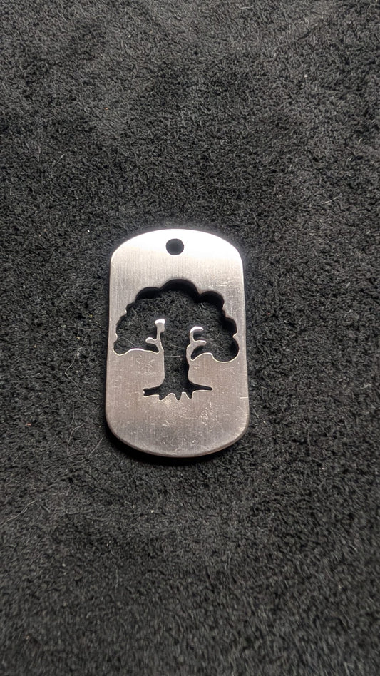 Green Mana Dog Tag