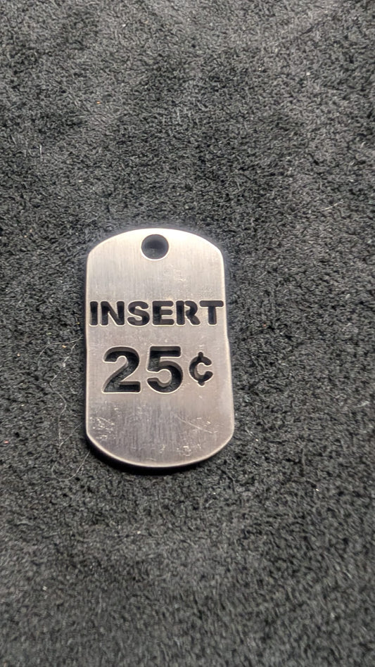 Insert Quarter Dog Tag