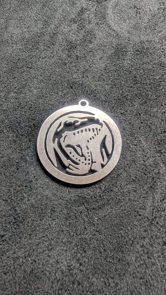 T-Rex Power Coin Pendant
