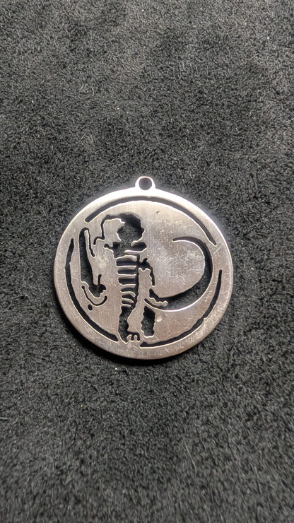 Mastadon Power Coin Pendant