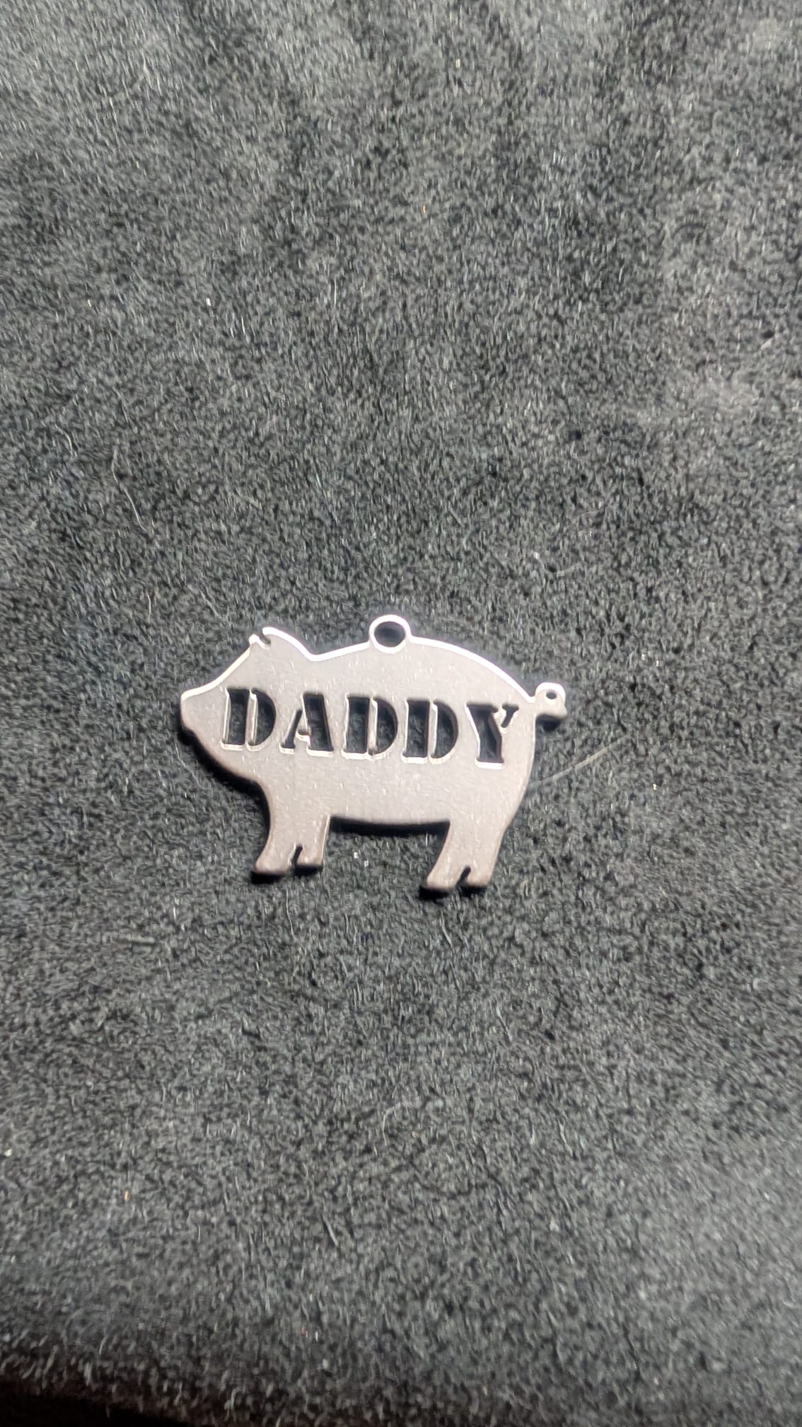 Daddy Pig Dog Tag
