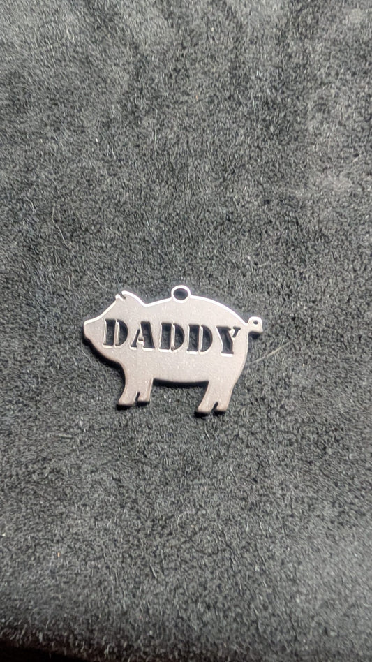 Daddy Pig Dog Tag