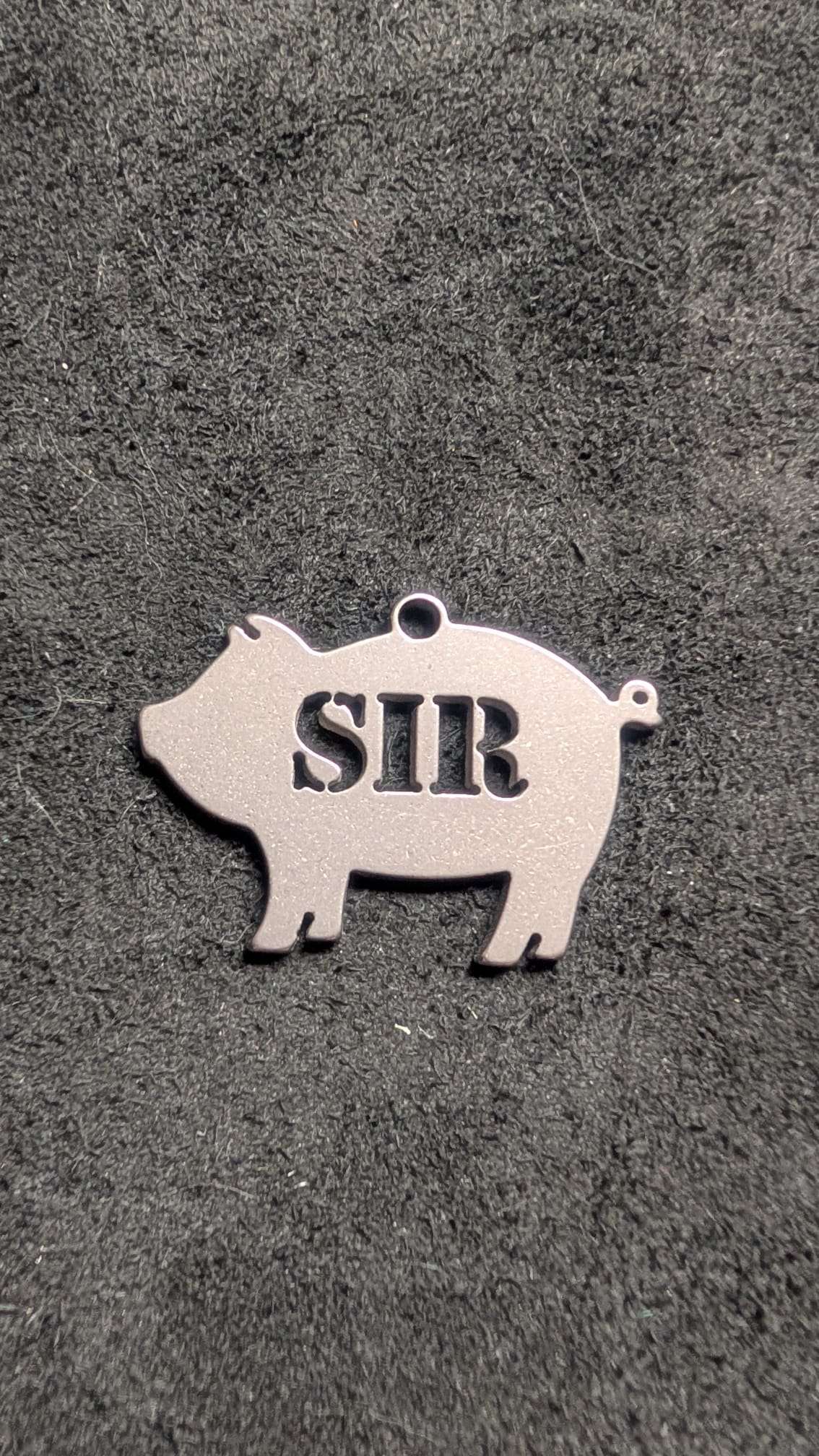 Sir Pig Dog Tag