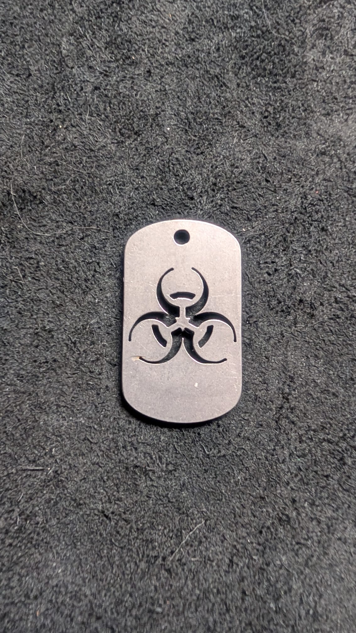 Biohazard Dog Tag