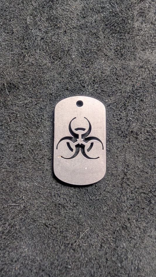 Biohazard Dog Tag