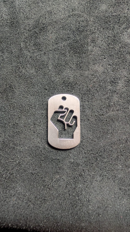 Fist Dog Tag
