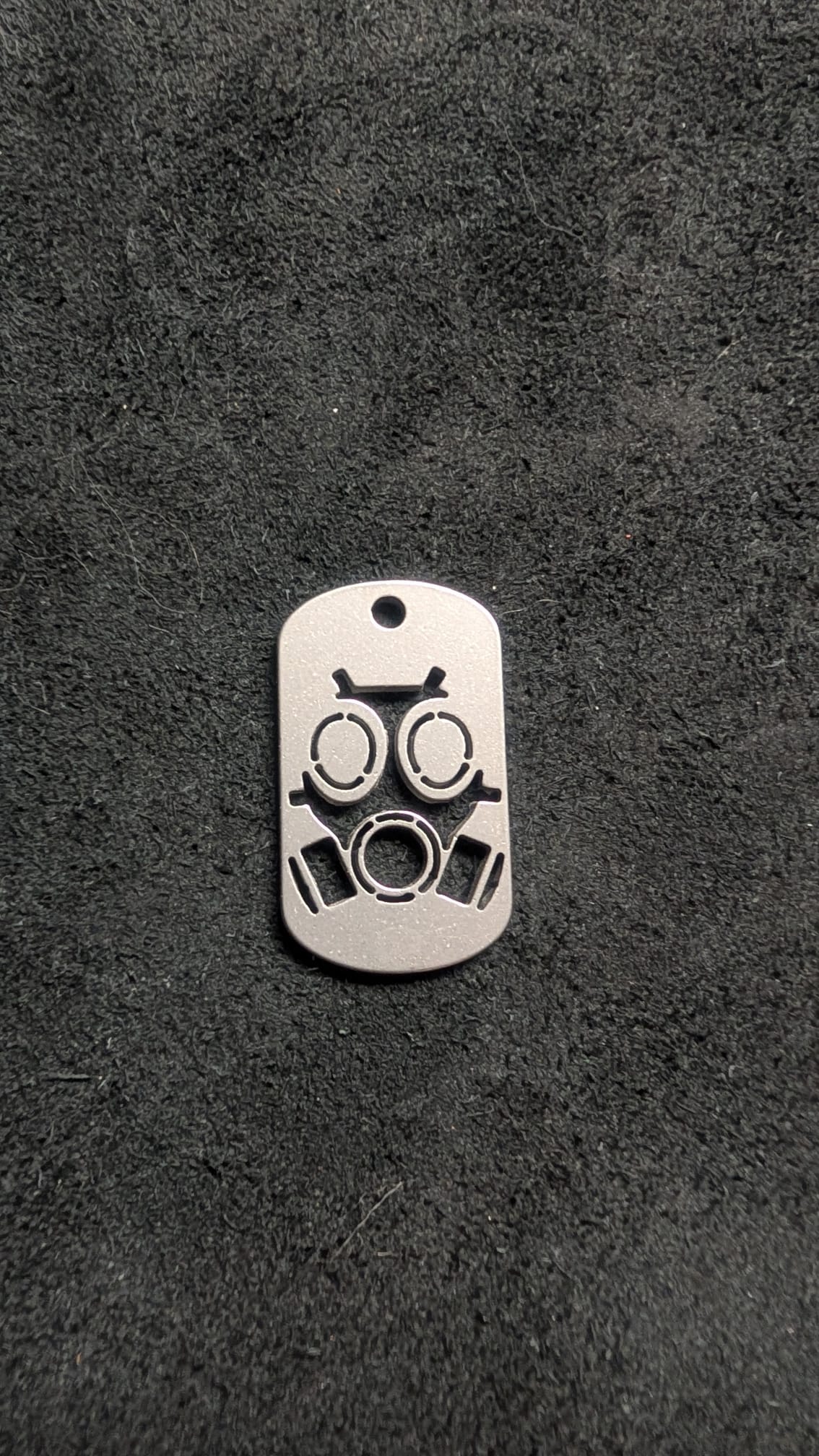 Gas Mask Dog Tag