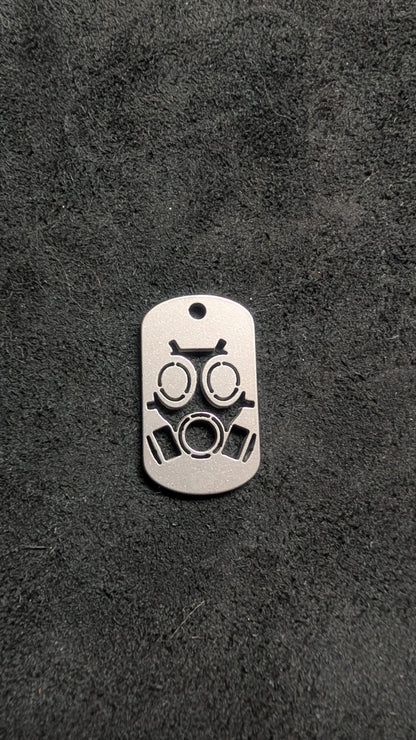 Gas Mask Dog Tag