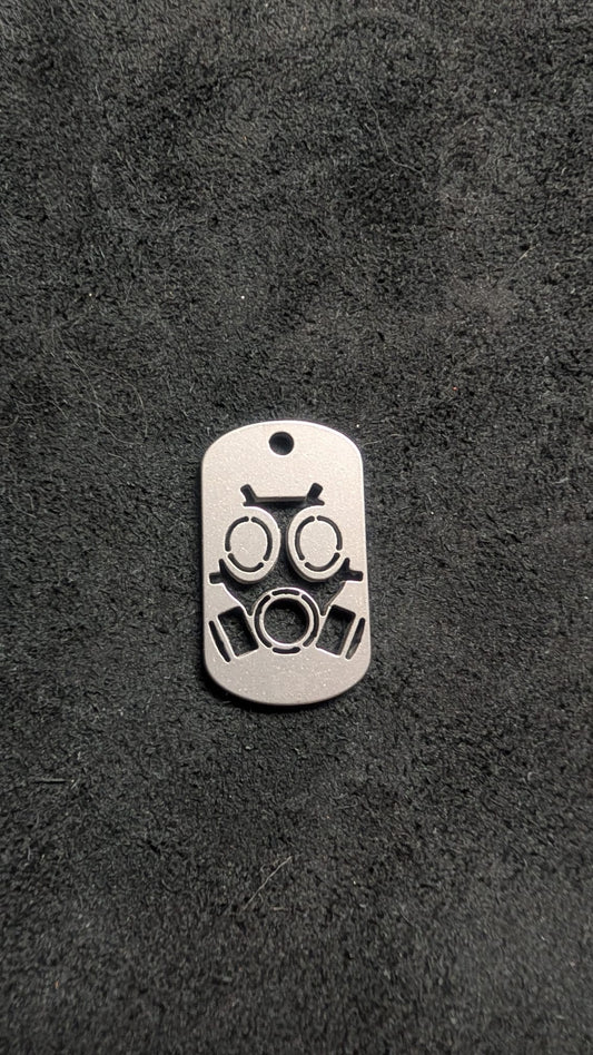 Gas Mask Dog Tag