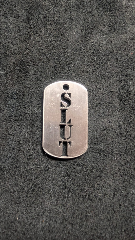 Slut Dog Tag