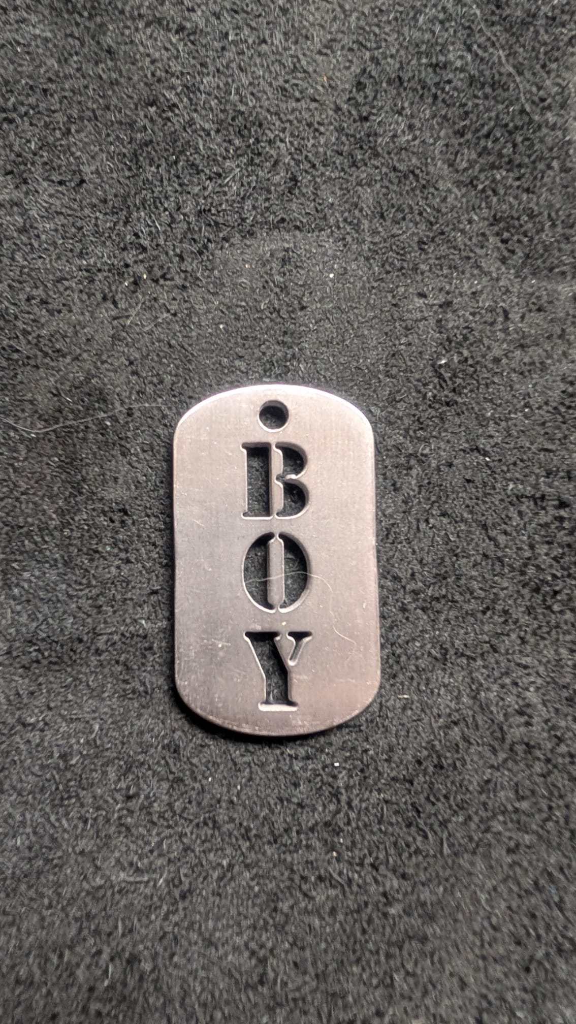 Boy Dog Tag
