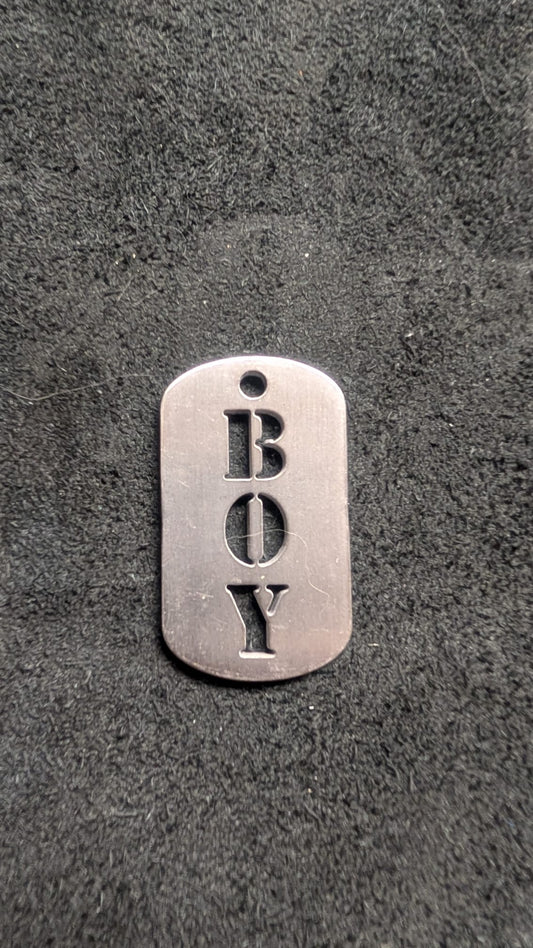 Boy Dog Tag