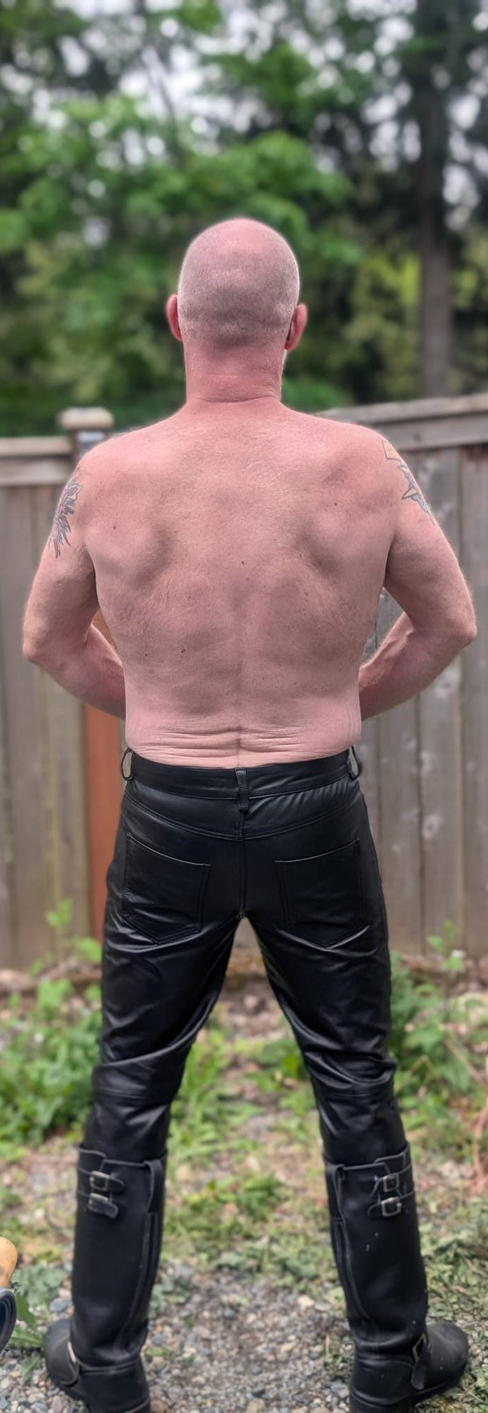 Black Leather Pants
