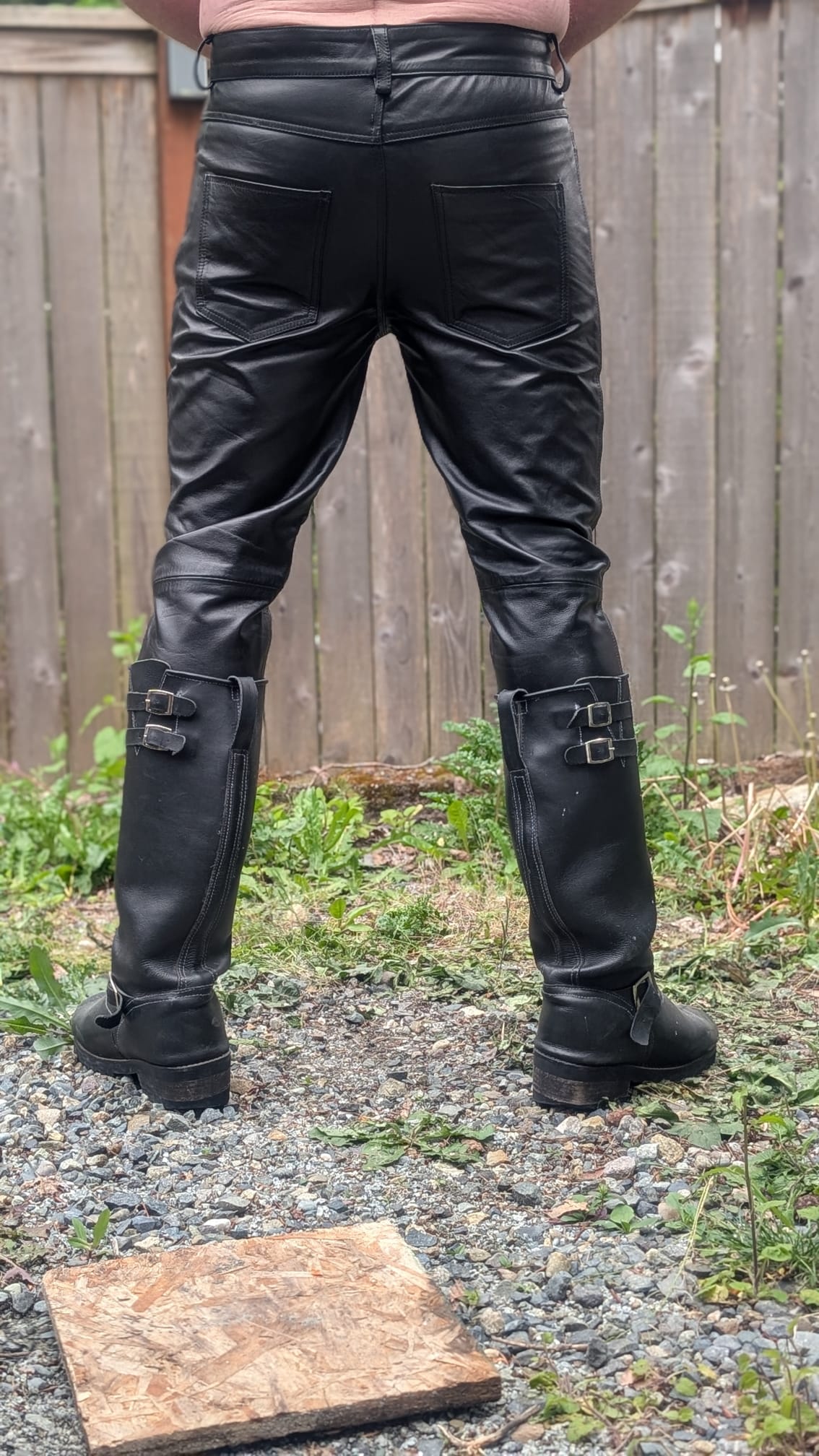 Black Leather Pants