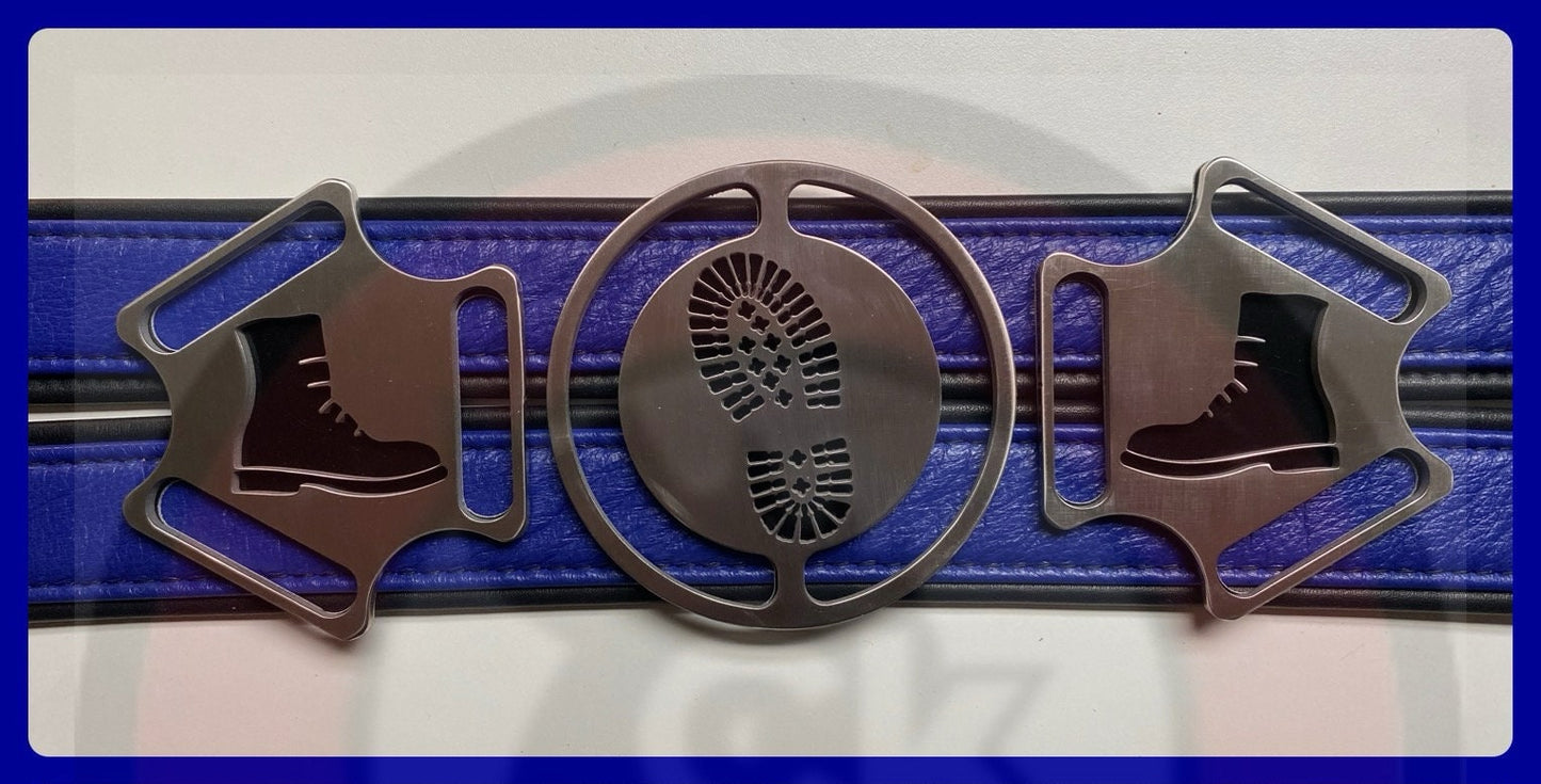 Boot Themed Bulldog Harness