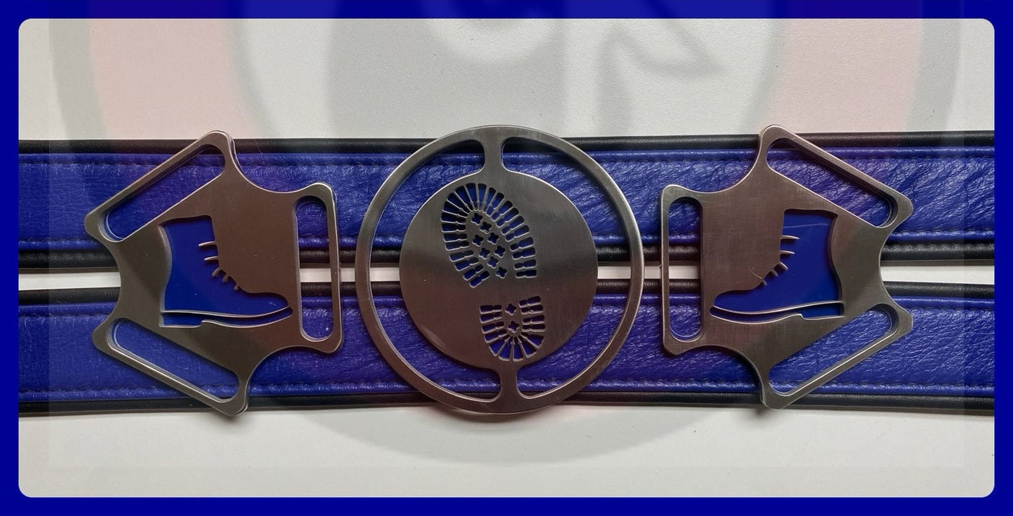 Boot Themed Bulldog Harness