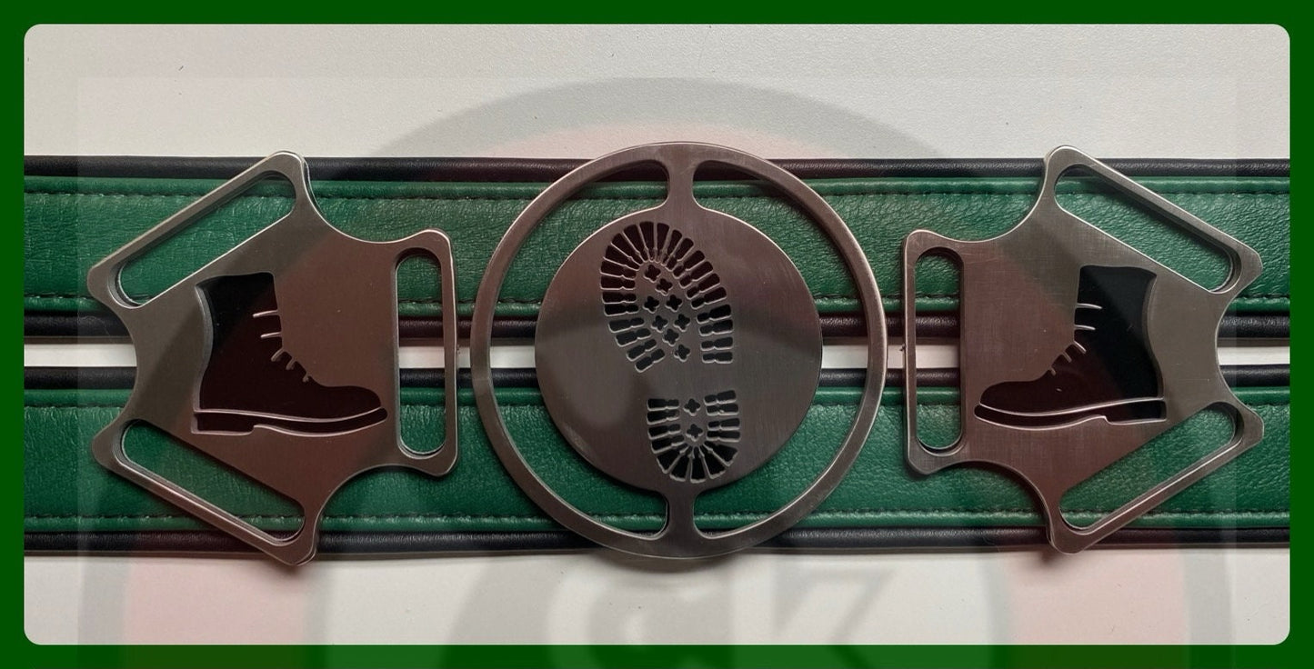 Boot Themed Bulldog Harness