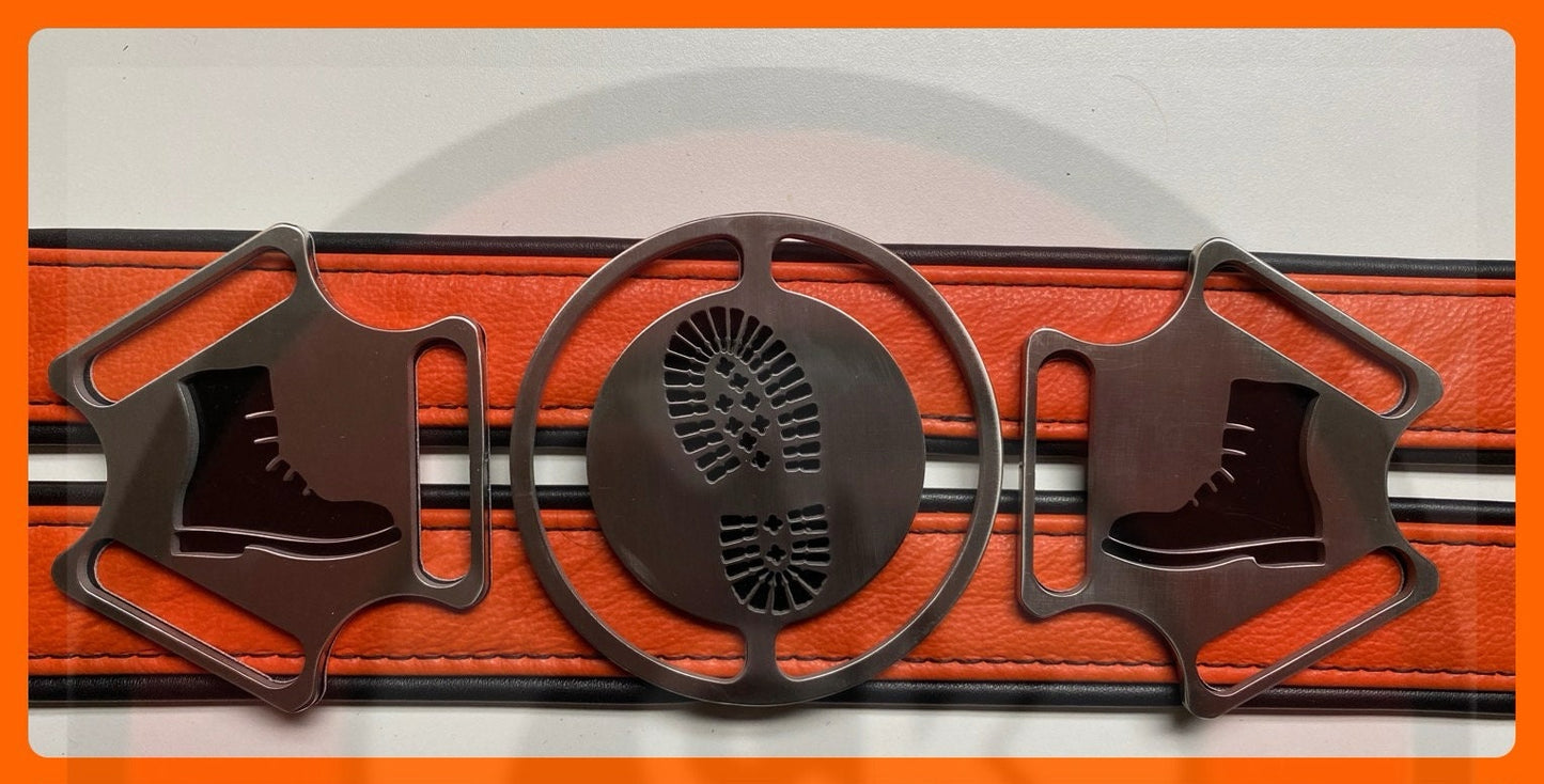 Boot Themed Bulldog Harness