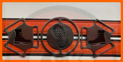 Boot Themed Bulldog Harness