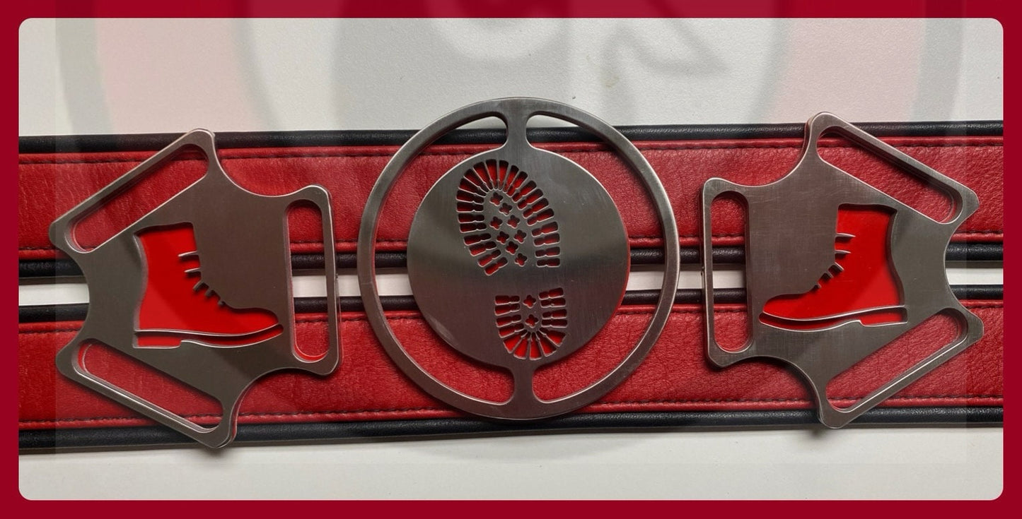 Boot Themed Bulldog Harness