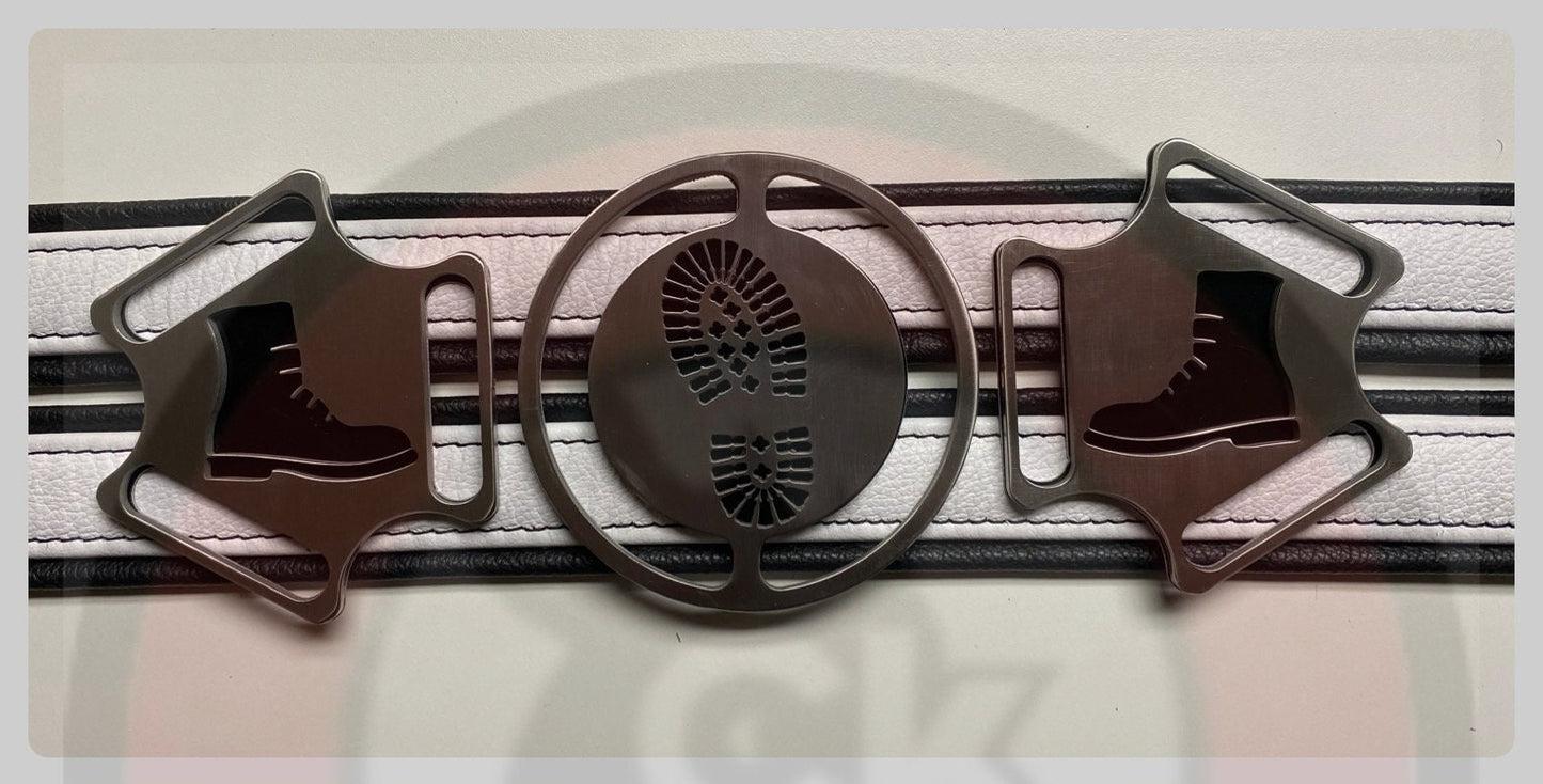 Boot Themed Bulldog Harness