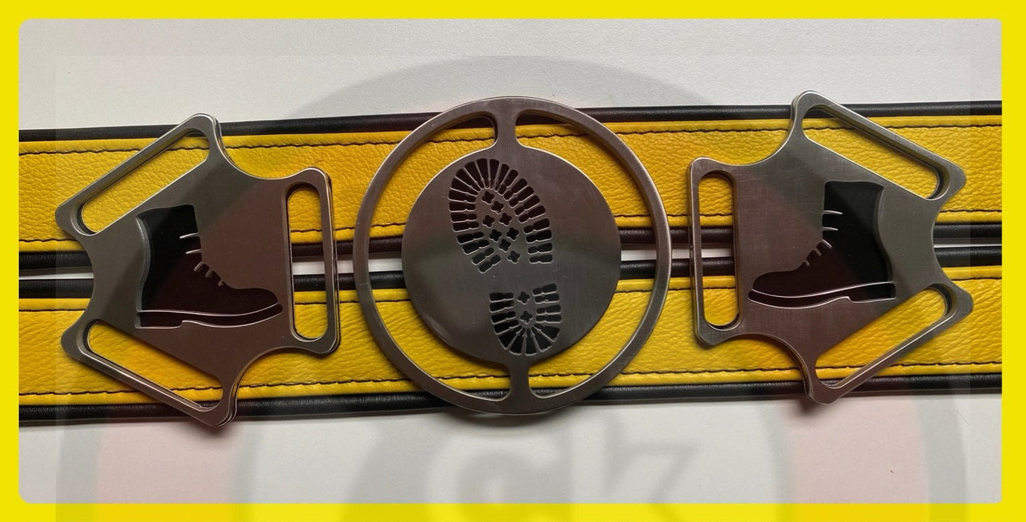 Boot Themed Bulldog Harness