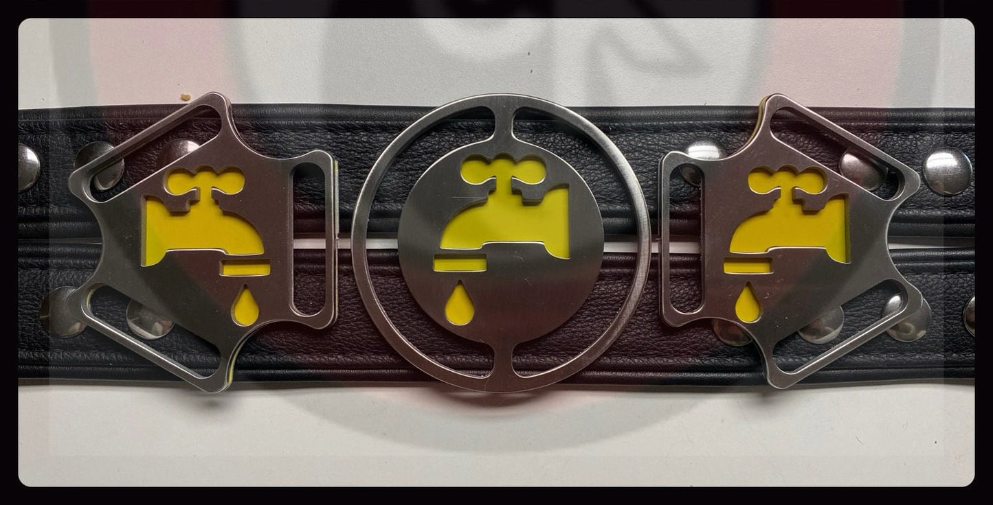 Water Sports Faucet Themed Bulldog Harness