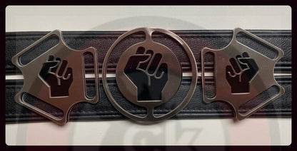 Fist Themed Bulldog Harness