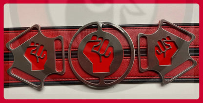 Fist Themed Bulldog Harness