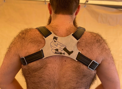 Boot Themed Deluxe Bulldog Harness