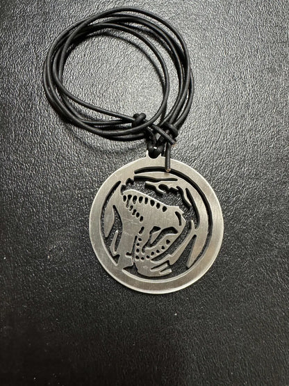 T-Rex Power Coin Pendant