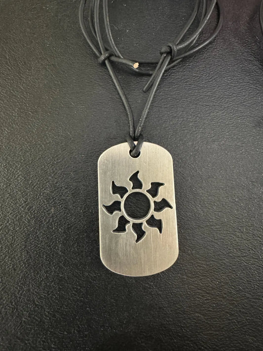 White Mana Dog Tag - Magic the Gathering