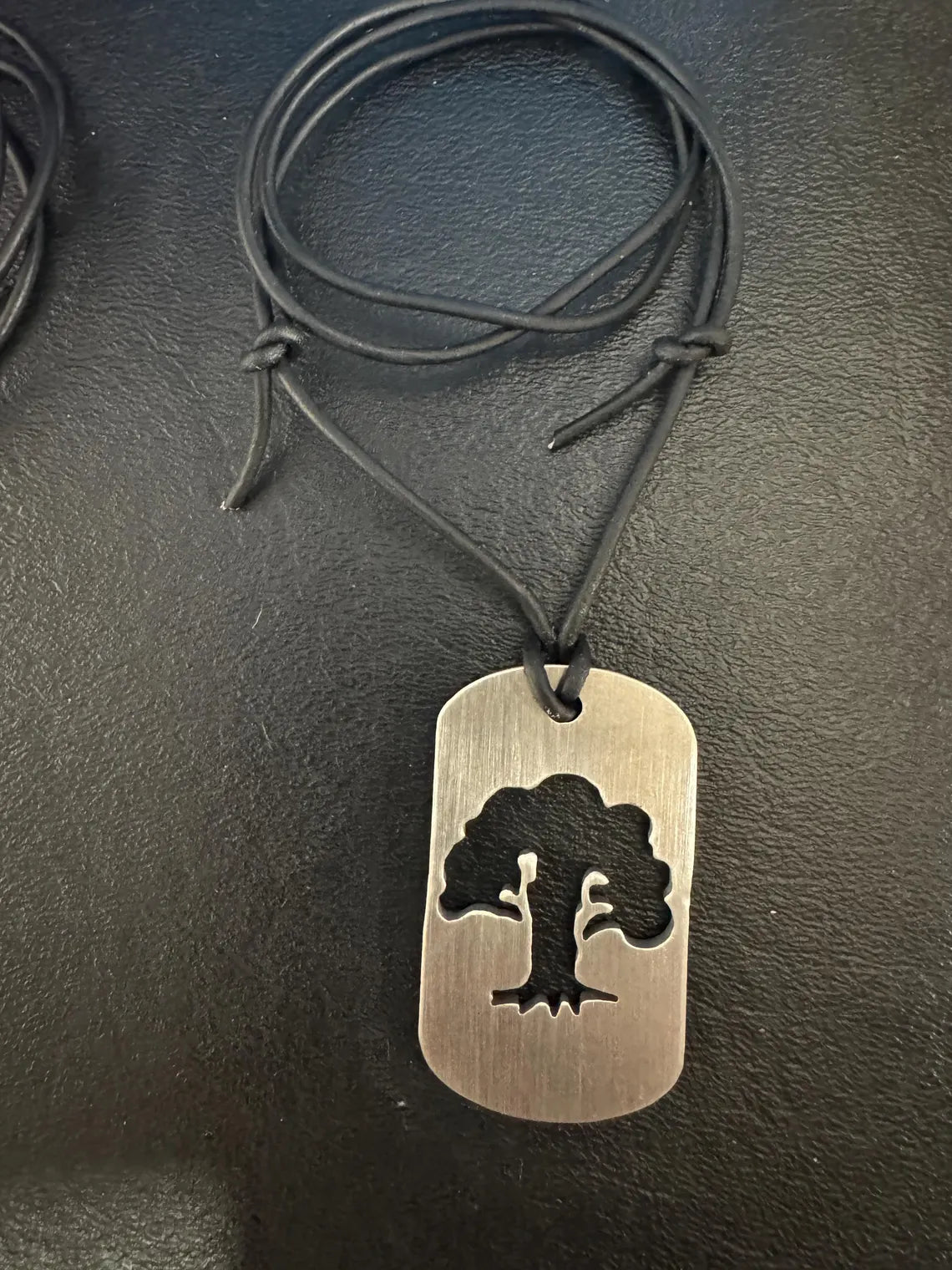 Green Mana Dog Tag