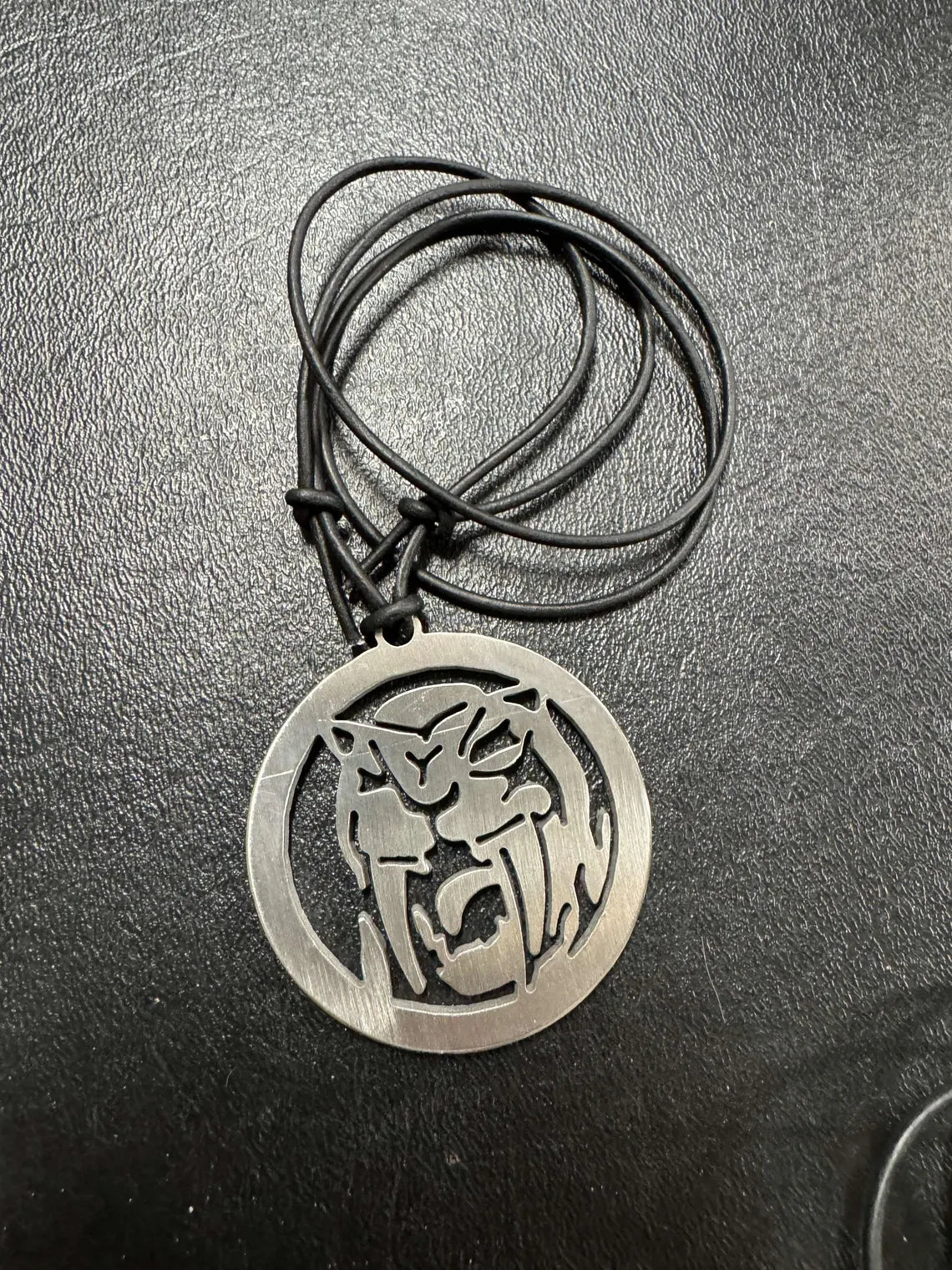 Sabertooth Tiger Power Coin Pendant