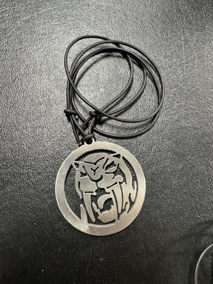 Sabertooth Tiger Power Coin Pendant